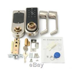 Electronic Smart Keyless Keypad Door Lock Fingerprint Touch Password Security US