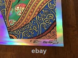Emek Dave Matthews Band foil poster 2004 Hershey Mint not Pollock Phish
