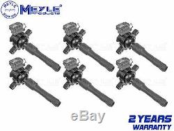 FOR BMW 3 SERIES E46 E36 6x IGNITION COIL PACK STICK PENCIL SET MEYLE GERMANY