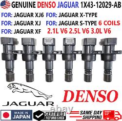 GENUINE Ignition Coils For 1999-2011 Jaguar XJ6 XJ X-Type S-Type, 1X43-12029-AB