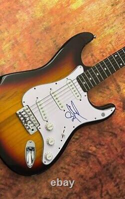 GFA Dave Matthews Band STEFAN LESSARD Signed Electric Guitar PROOF COA