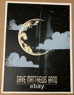 GRAIL Dave Matthews Band Poster Noblesville, IN 6/12/05 Deer Creek 2005 Moon