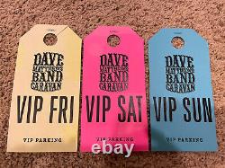 Lot 20 Dave Matthews Band Warehouse Ticket Stubs Premium Laminates GORGE 04-18