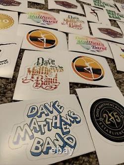 Lot of 100 Dave Matthews Band Laptop Stickers DMB Music Free Shipping