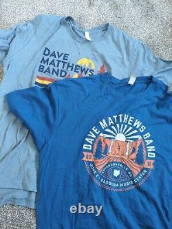 Lot of 2 Dave Matthews Band TShirts Mens Sz XL rare