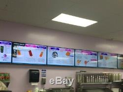Lot of (2) Digital Menu Board Player With DMB Software for Dynamic Screen