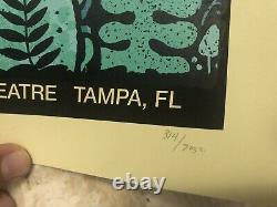MINT Dave Matthews Band Poster 7/25/2018 Tampa Florida 314/750