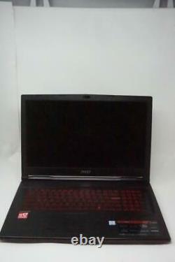 MSI GL73 8RD-421US 17in Core i7 2.20GHz 8GB 1TB Gaming Laptop DEFECTIVE DMB098