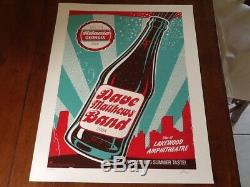 Methane Studios Dave Matthews Band poster Atlanta 2008 s/n 374/500 NM Coca Cola