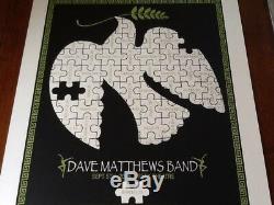 Methane Studios Dave Matthews Band poster Berkeley Greek 2008 39/780 NM