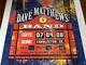 Methane Studios Dave Matthews Band Poster Charleston Sc 2008 Ap Mint Rare Signed