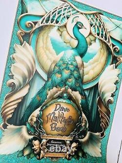 NC Winters Poster Dave Matthews Band DMB Print Artist Variant Emerald S/N N. C