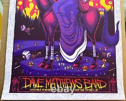 OFFICIAL Dave Matthews Band AP Poster SPAC Saratoga NY 2024 S/N #/85 Jim Mazza