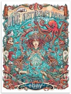 OFFICIAL Dave Matthews Band Poster, Jones Beach, Wantagh, NY July 19, 2023 DMB
