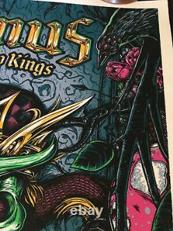 Primus POSTER 10/2/21 Champlain Valley Essex VT Les Claypool Signed & Numbered
