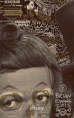 Primus Poster 4/11/2015 Kalamazoo MI Signed & Numbered #/35 Fudge Variant Wonka