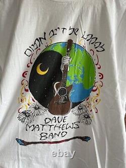 RARE Vintage 2003 Dave Matthews Band Hebrew The Best Of What Around T Shirt M L