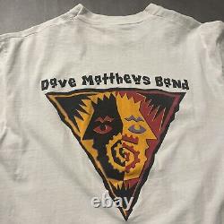 RARE Vintage Dave Matthews Band 1996 Single Stitch Tee Shirt Size L