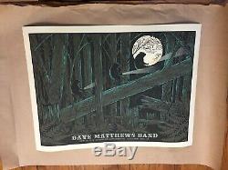 Rare 2012 Dave Matthews Band Poster Shoreline 9\9\12 Mountain View Ca