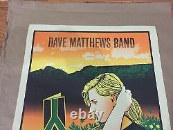Rare 2013 Dave Matthews Band Poster Cape Town South Africa. Girl 11/30/13