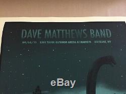 Rare Dave Matthews Band Poster 9/4/2013 Lake Tahoe Stateline Nv. Dino