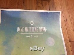 Rare Set Of Dave Matthews Band Posters West Palm Beach 7/20/12-7/21/12. Both #27