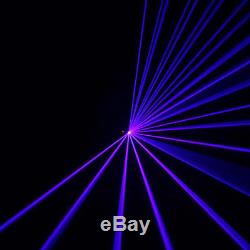 SUNY Remote DMX 450mW BLUE Laser Scan Stage Lighting DJ Party Show Light Music