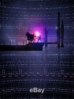 Star Wars Giclee Poster Bespin Dual Marko Manev 18 x 24 Signed & Numbered