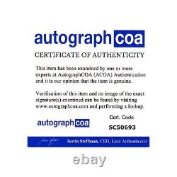 Stefan Lessard Dave Matthews Band Drawing Hand Signed Autographed ACOA COA