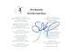 Stefan Lessard Dave Matthews Band Signed Autograph Ants Marching Lyric Sheet