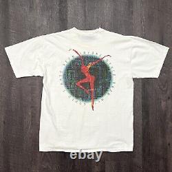 VTG 1990s Dave Matthews Band Dancing Nannies Single Stitch Graphic Tee withCD
