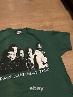 Vintage 90's Dave Matthews Band graphic band tee xl