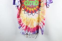 Vintage 90s Mens XL Dave Matthews Band Tie Dye Double Sided Band Tour T-Shirt