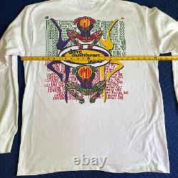 Vintage Dave Matthews Band 1998 Crash white long sleeve shirt Adult XL