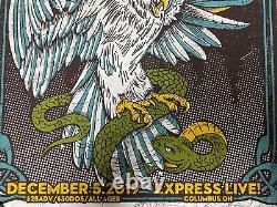 Whiskey Myers Poster Express Live! Columbus, OH 12/5/19 Signed RARE